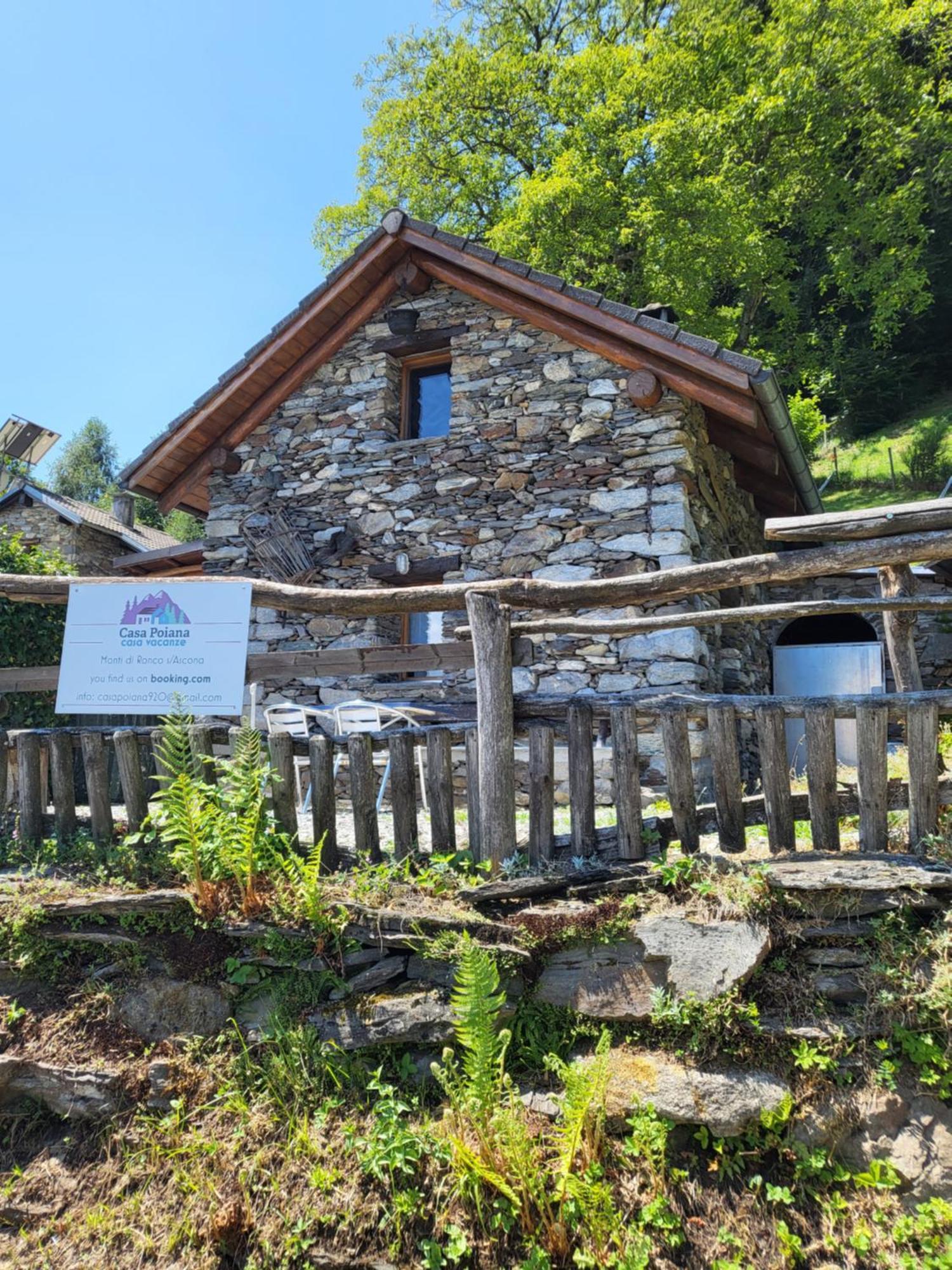 Villa Casa Poiana à Ronco sopra Ascona Extérieur photo