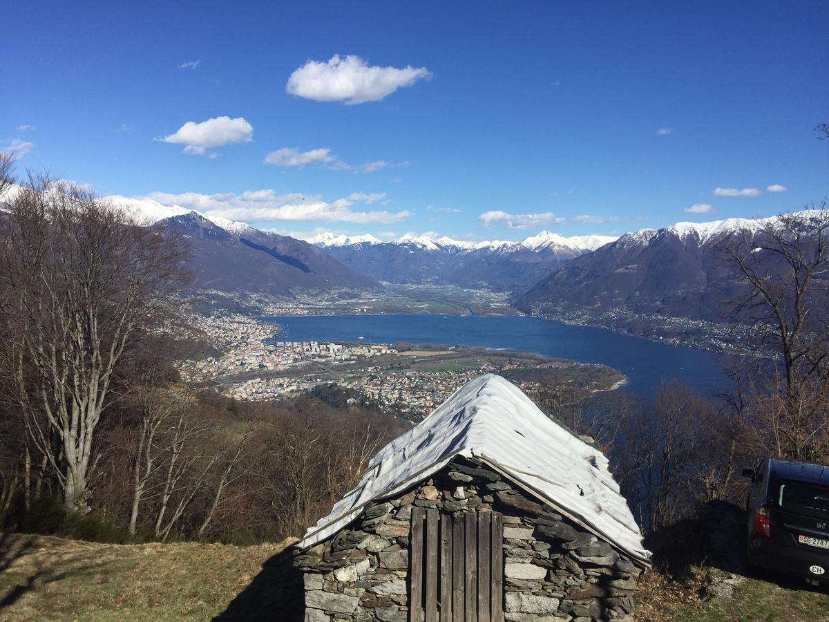 Villa Casa Poiana à Ronco sopra Ascona Extérieur photo